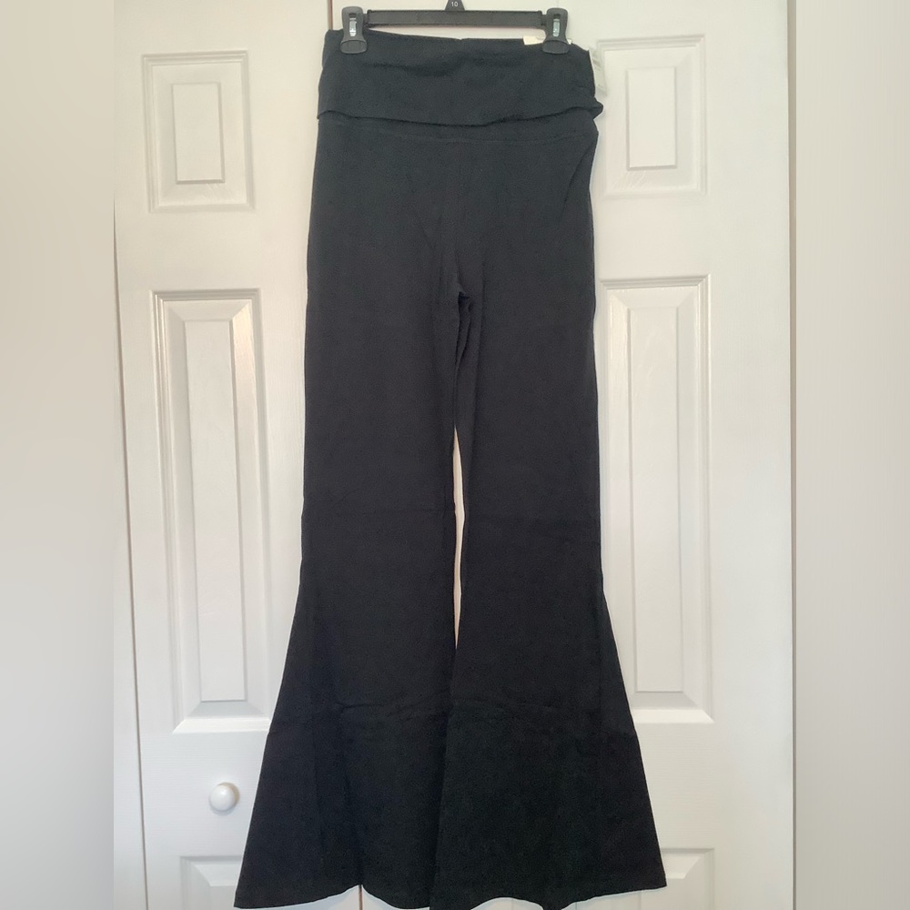 Aerie Offline OG fold over hi-rise long super flare leggings